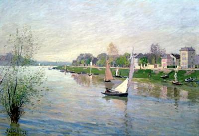 La Seine a Argenteuil, Alfred Sisley